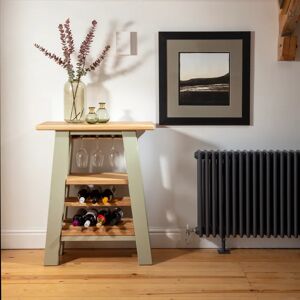 Off 15% Langley Oak Wine Rack - Outlet ... Funky Chunky Furniture